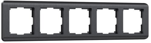 Рамка универсальная Werkel Stream 5-м. графит фото Рамка универсальная Werkel Stream 5-м. графит картинка